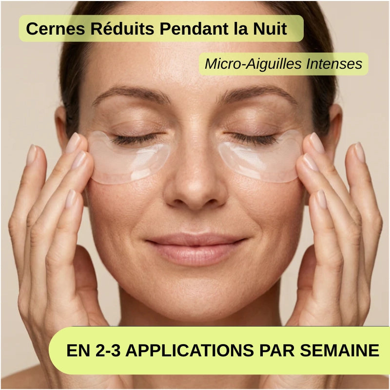 Patchs Anti cernes Micro-Aiguilles - Éliminez les cernes rapidement!
